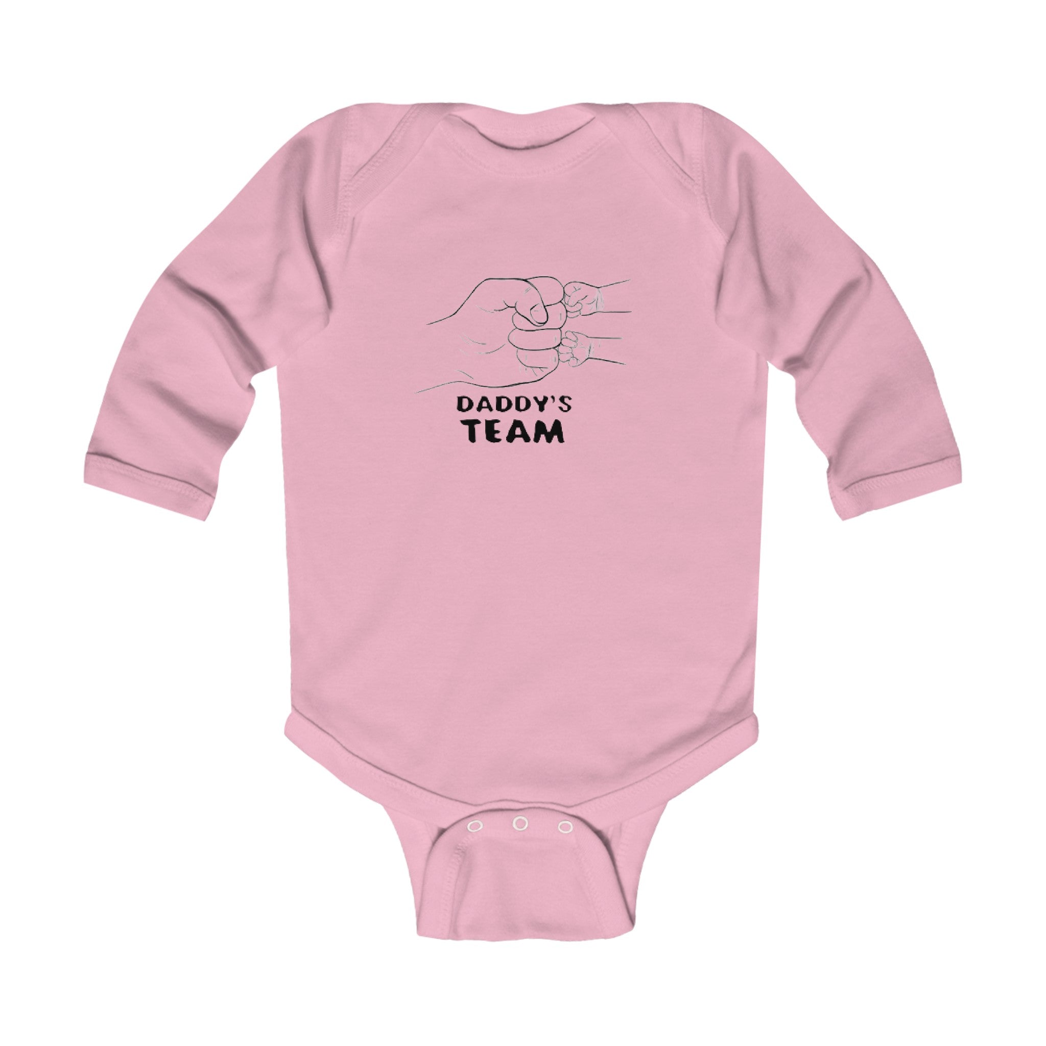 Daddy's Team | Infant Long Sleeve Bodysuit